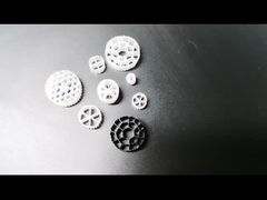 الأبيض K1 mbbr بيوفيلم ناقلات غشاء بيوفيلم مفاعل 25 * 10 مم