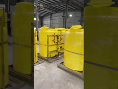 نظام جرعات الكلور الكيميائي الندف نظام جرعات سائل البوليمر بام