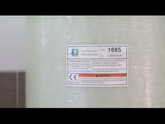 Pentair Industry معالجة المياه المنقي المياه FRP خزان سفينة الألياف الزجاجية 150psi