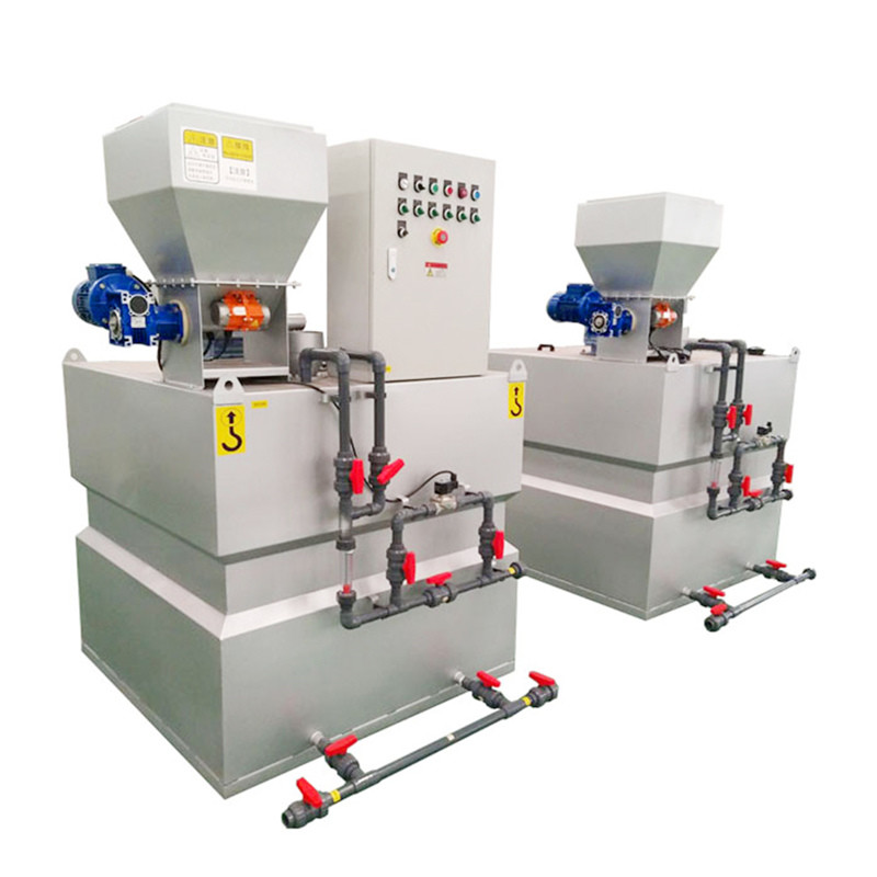 PAM نظام الجرعات الكيميائية جهاز معالجة مياه الصرف الصناعي التحكم PLC